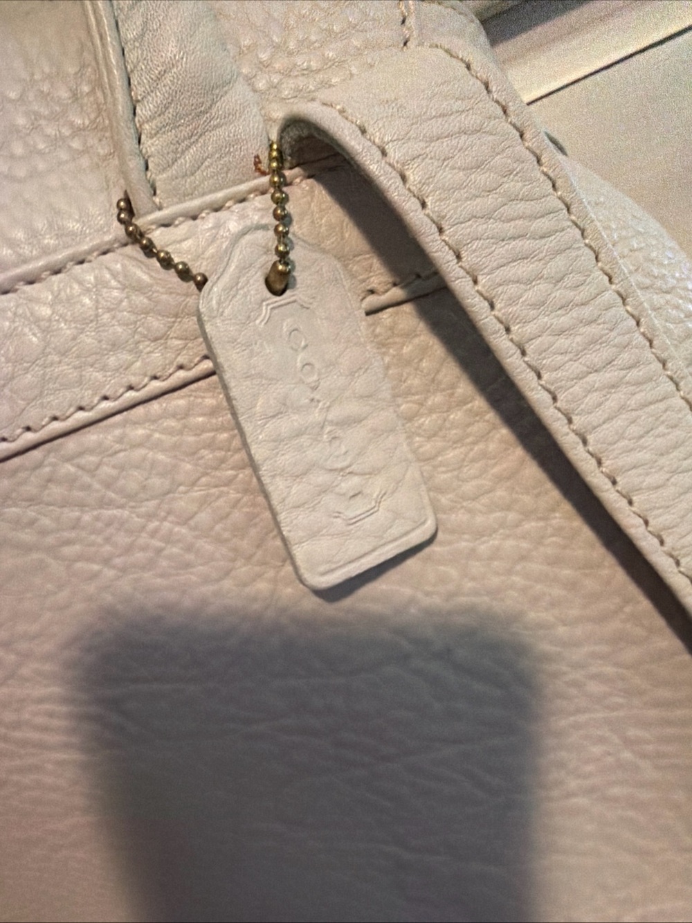 Vintage Coach Sonoma Drawstring Backpack N5E-4911 4911 EUC Pebbled Leather Italy - Picture 4 of 10